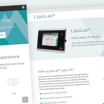 LipoLas Website Management
