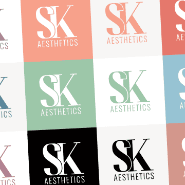 SK Aesthetics Branding & Web Design
