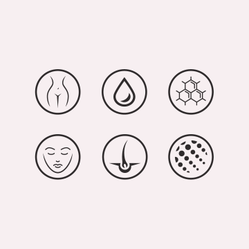 Clinical Icons Illustration Design
