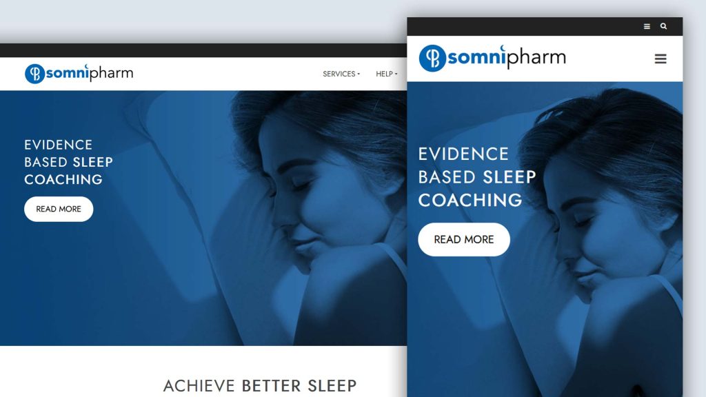 Insomnia + Sleep Coaching Web Design